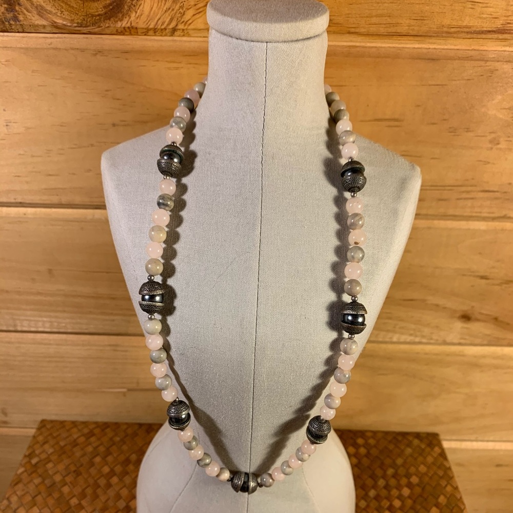 Vintage Glass Bead Chain